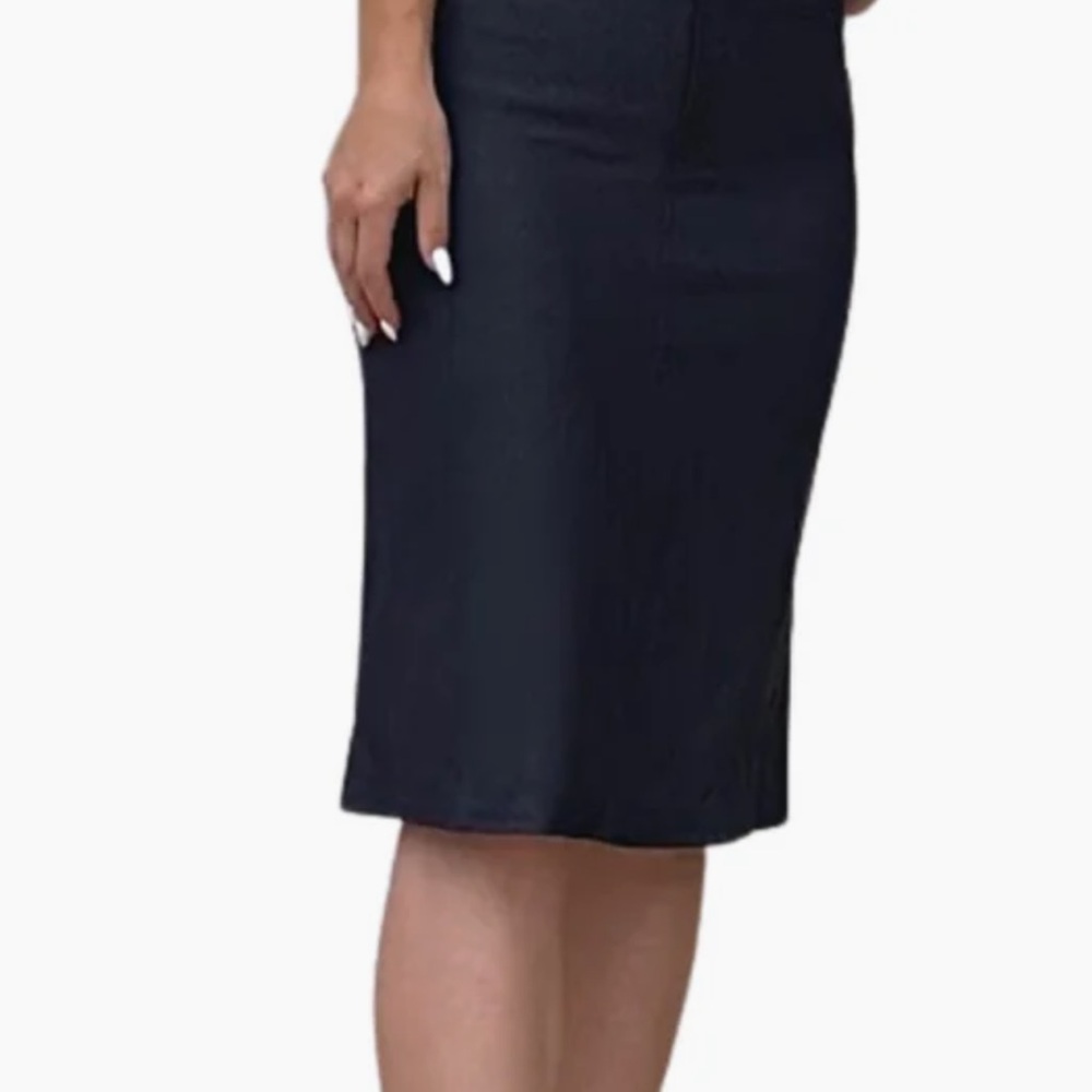 Elegant Black Pencil Skirt